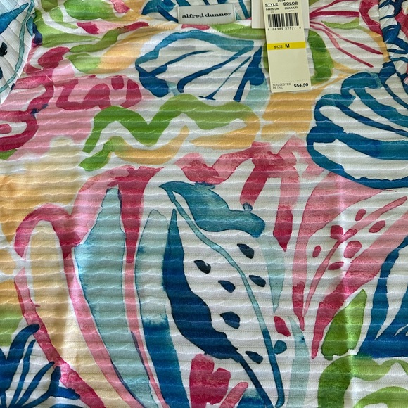 Alfred Dunner Multicolor Blouse - Picture 3 of 4